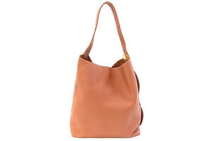 Louis Vuitton Hobo Calf Hobo Bag Shoulder Cognac Leather Low Key Grained